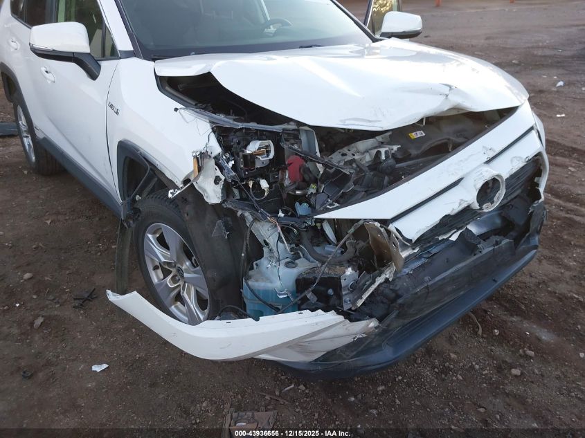 2020 Toyota Rav4 Hybrid Xle VIN: JTMRWRFV2LD060968 Lot: 43936656