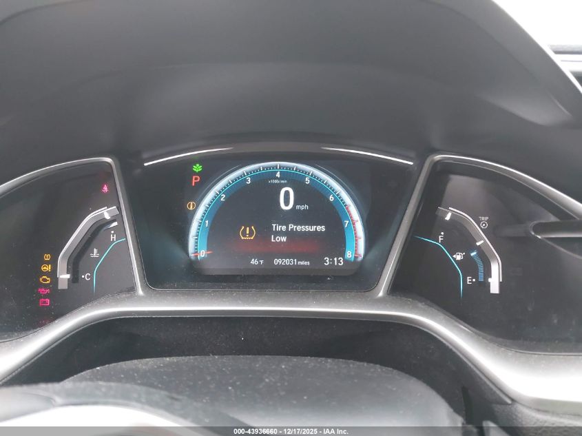 2016 Honda Civic Ex-L VIN: 2HGFC1F77GH638281 Lot: 43936660