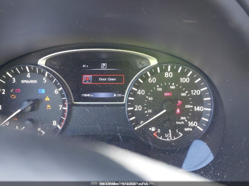 2017 Nissan Altima 2.5 Sr VIN: 1N4AL3AP6HC477704 Lot: 43936664