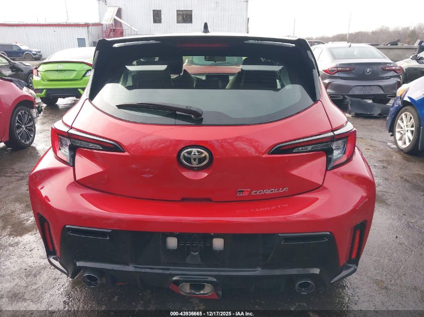 2023 Toyota Gr Corolla Circuit Edition VIN: JTNABAAE2PA003576 Lot: 43936665