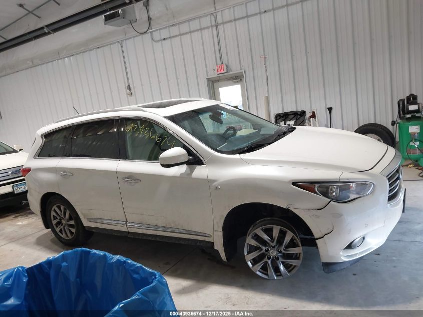 2015 Infiniti Qx60 VIN: 5N1AL0MM0FC507315 Lot: 43936674