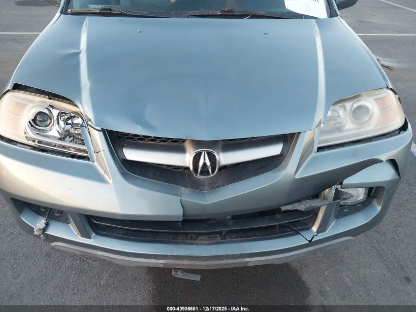 2006 Acura Mdx VIN: 2HNYD18876H544940 Lot: 43936681