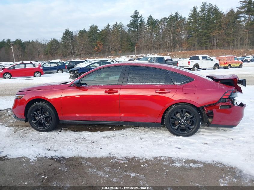 2025 Honda Accord Se VIN: 1HGCY1F45SA030003 Lot: 43936682