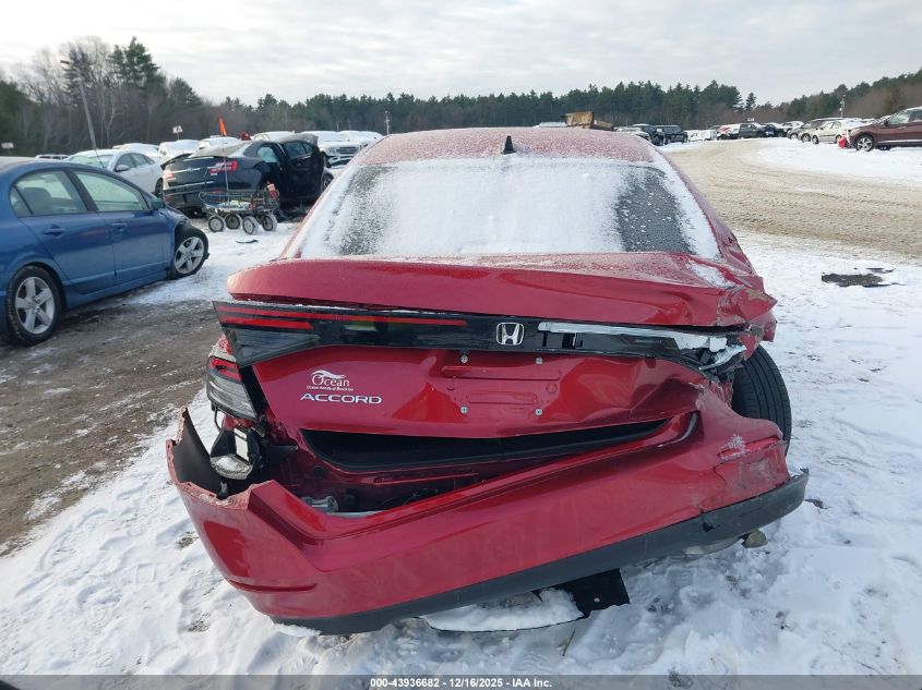 2025 Honda Accord Se VIN: 1HGCY1F45SA030003 Lot: 43936682