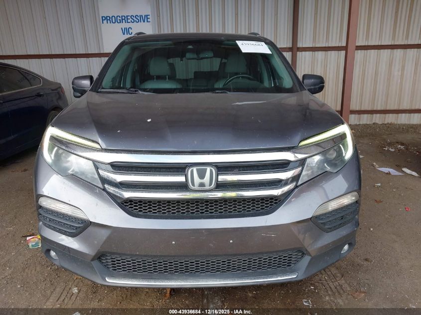 2016 Honda Pilot Touring VIN: 5FNYF5H95GB057940 Lot: 43936684