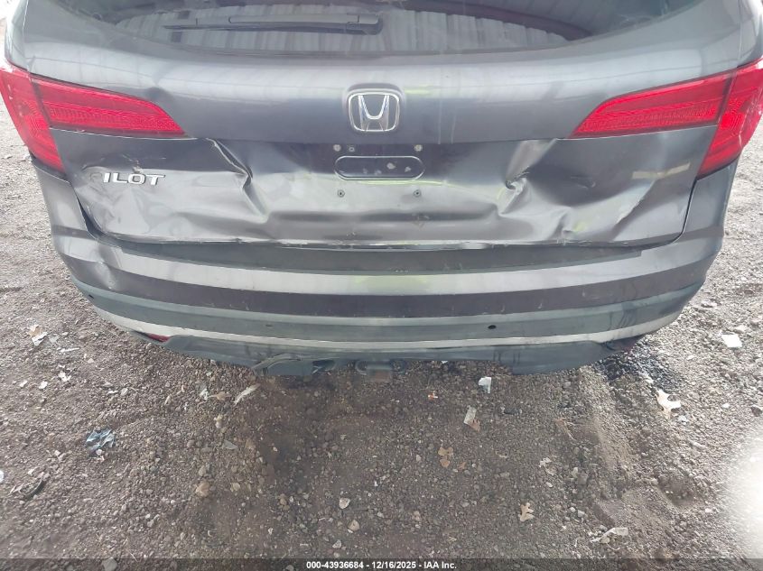 2016 Honda Pilot Touring VIN: 5FNYF5H95GB057940 Lot: 43936684