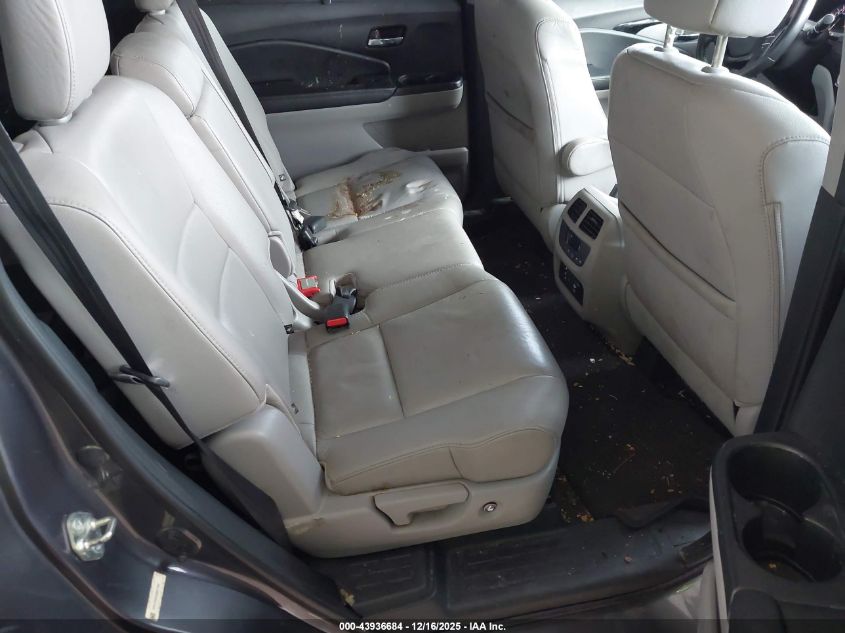 2016 Honda Pilot Touring VIN: 5FNYF5H95GB057940 Lot: 43936684