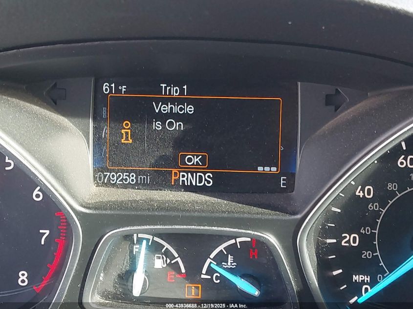 2018 Ford Escape S VIN: 1FMCU0F75JUA84750 Lot: 43936688