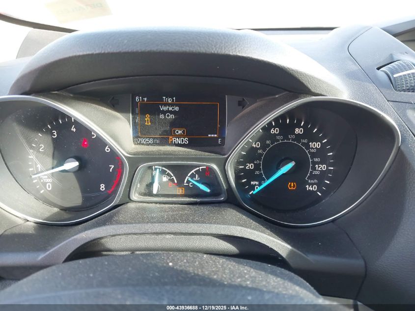 2018 Ford Escape S VIN: 1FMCU0F75JUA84750 Lot: 43936688