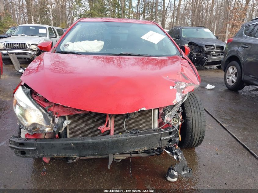 2016 Toyota Corolla S Plus VIN: 2T1BURHEXGC485457 Lot: 43936691