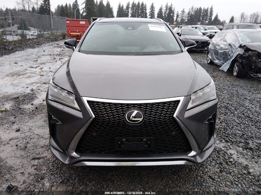 2019 Lexus Rx 350 F Sport VIN: 2T2BZMCA5KC168358 Lot: 43936693