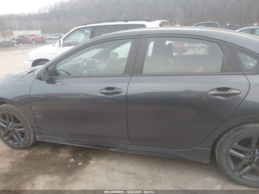 2021 Kia Forte Gt-Line VIN: 3KPF34AD9ME382018 Lot: 43936695