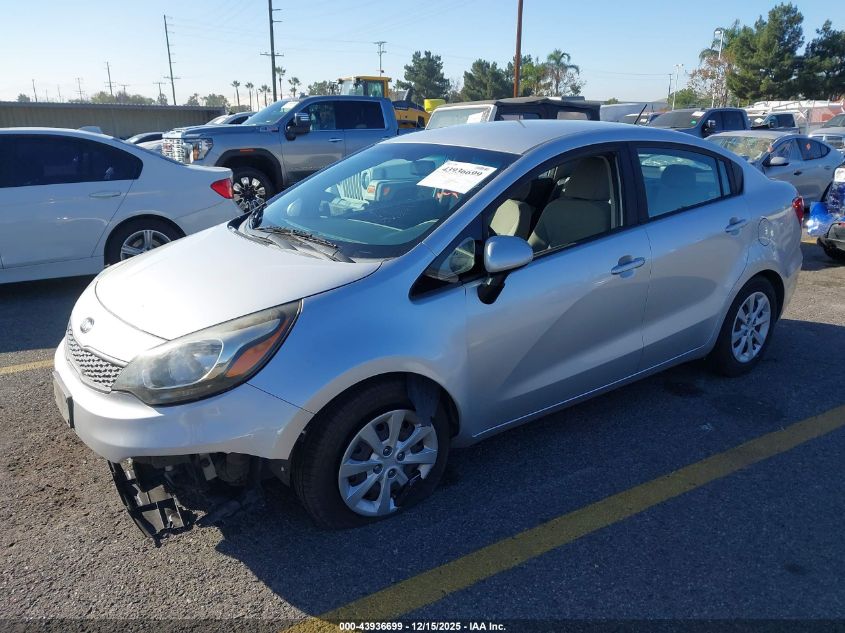 2017 Kia Rio Lx VIN: KNADM4A37H6027224 Lot: 43936699