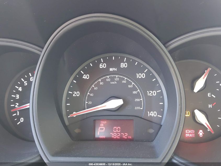 2017 Kia Rio Lx VIN: KNADM4A37H6027224 Lot: 43936699