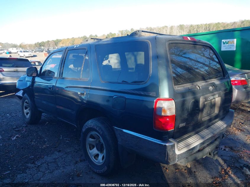 1996 Toyota 4Runner Sr5 VIN: JT3GN86R0T0001209 Lot: 43936702