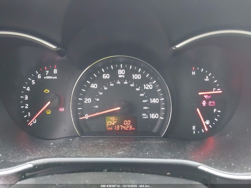 2015 Kia Sorento Lx V6 VIN: 5XYKTDA71FG602900 Lot: 43936714