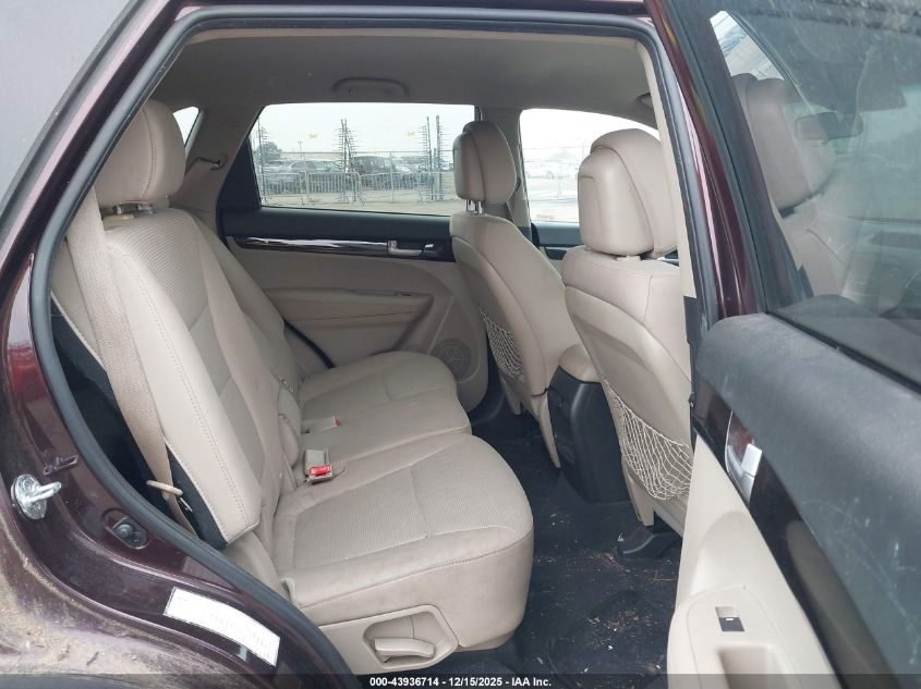 2015 Kia Sorento Lx V6 VIN: 5XYKTDA71FG602900 Lot: 43936714