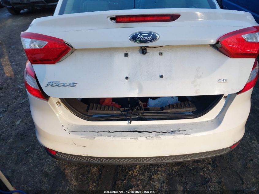 2012 Ford Focus Se VIN: 1FAHP3F26CL179341 Lot: 43936725