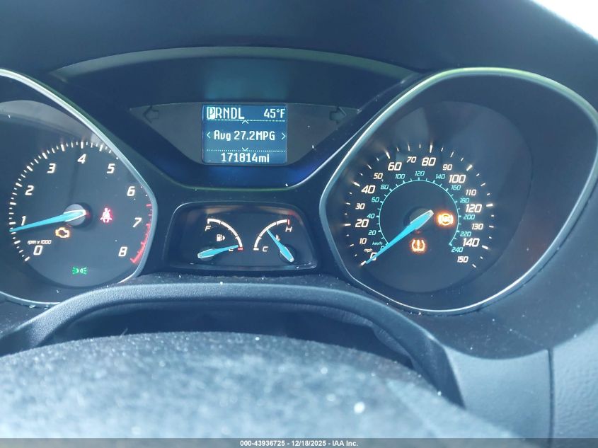 2012 Ford Focus Se VIN: 1FAHP3F26CL179341 Lot: 43936725