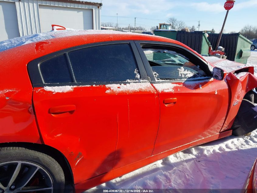 2017 Dodge Charger R/T Scat Pack Rwd VIN: 2C3CDXGJ5HH518710 Lot: 43936730