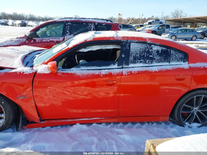 2017 Dodge Charger R/T Scat Pack Rwd VIN: 2C3CDXGJ5HH518710 Lot: 43936730