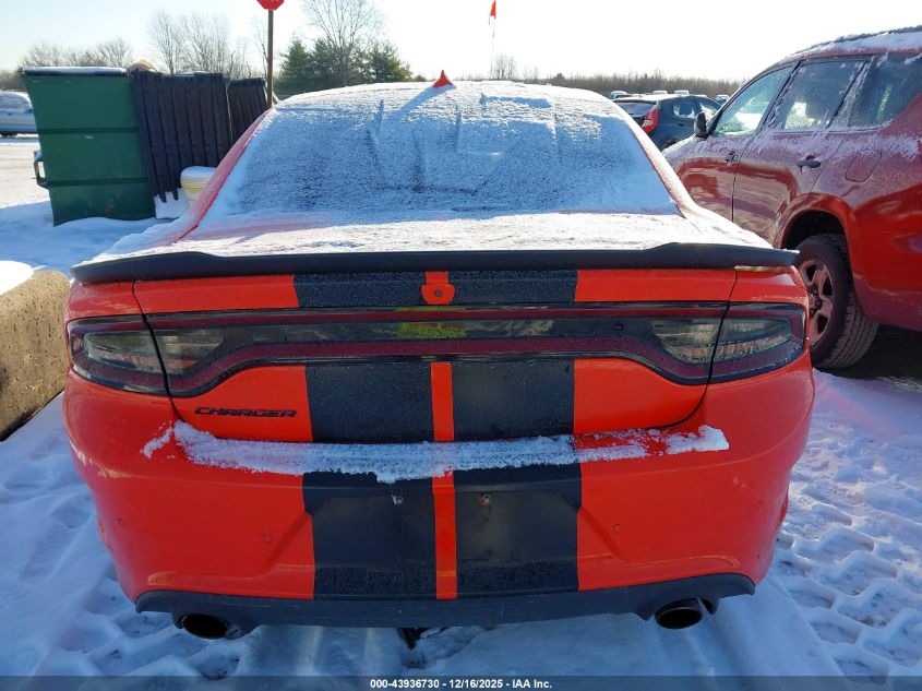 2017 Dodge Charger R/T Scat Pack Rwd VIN: 2C3CDXGJ5HH518710 Lot: 43936730