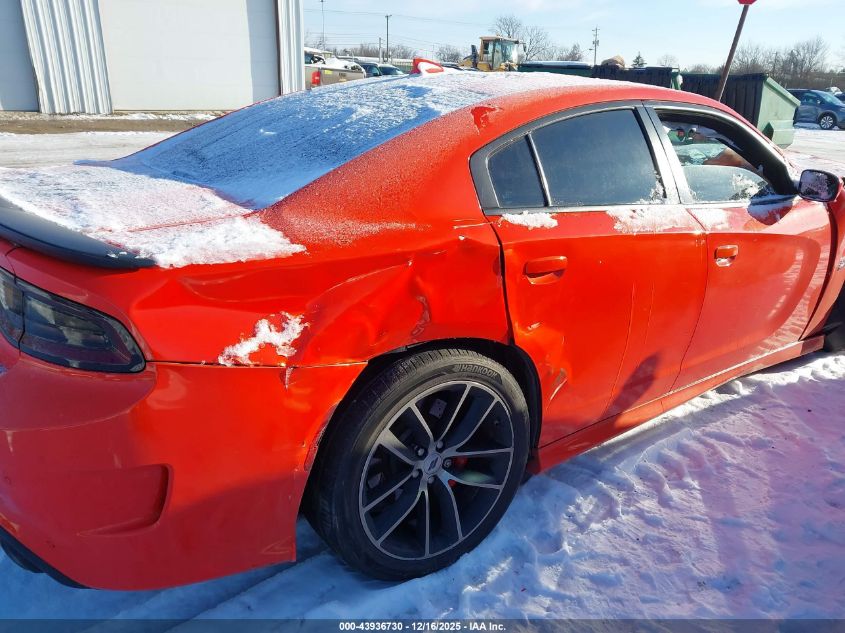 2017 Dodge Charger R/T Scat Pack Rwd VIN: 2C3CDXGJ5HH518710 Lot: 43936730