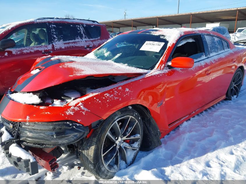 2017 Dodge Charger R/T Scat Pack Rwd VIN: 2C3CDXGJ5HH518710 Lot: 43936730