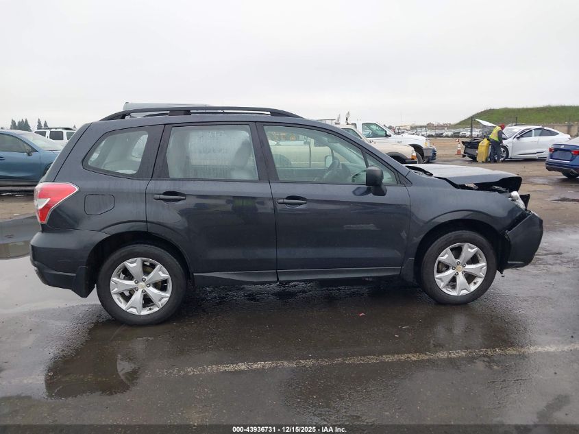 2015 Subaru Forester 2.5I VIN: JF2SJABC2FH583475 Lot: 43936731