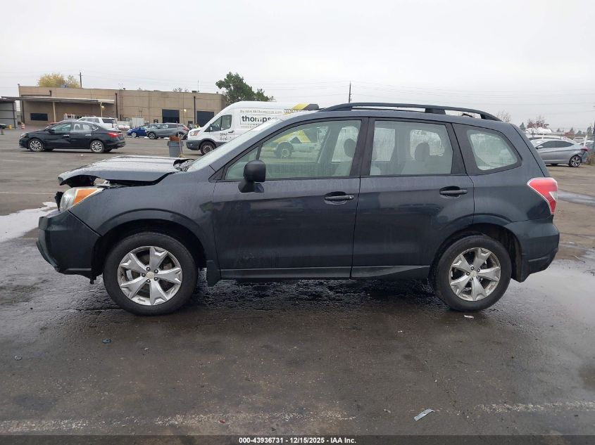 2015 Subaru Forester 2.5I VIN: JF2SJABC2FH583475 Lot: 43936731