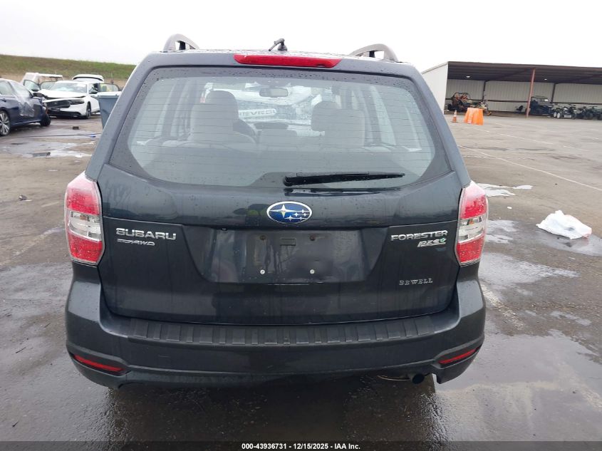 2015 Subaru Forester 2.5I VIN: JF2SJABC2FH583475 Lot: 43936731