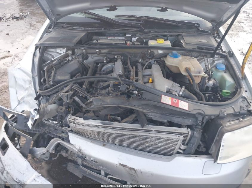 2004 Audi A4 1.8T VIN: WAULC68E24A123092 Lot: 43936744