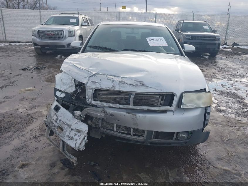 2004 Audi A4 1.8T VIN: WAULC68E24A123092 Lot: 43936744