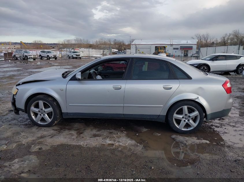 2004 Audi A4 1.8T VIN: WAULC68E24A123092 Lot: 43936744