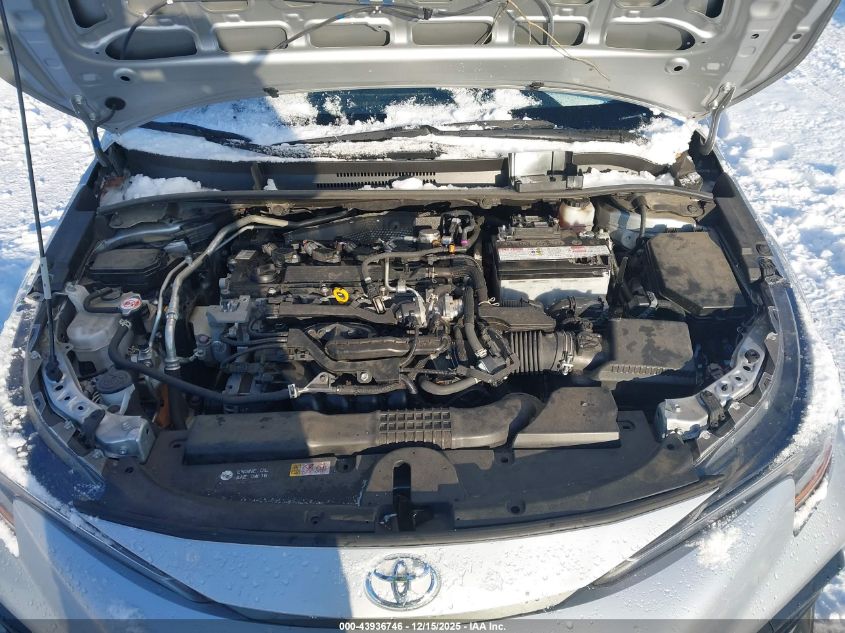 2022 Toyota Corolla Se VIN: JTDS4MCE0N3510625 Lot: 43936746