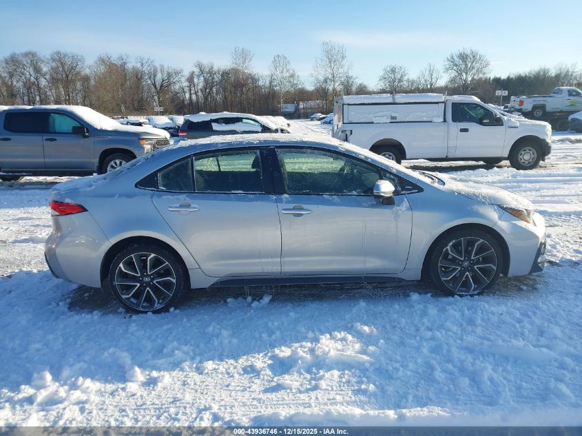 2022 Toyota Corolla Se VIN: JTDS4MCE0N3510625 Lot: 43936746