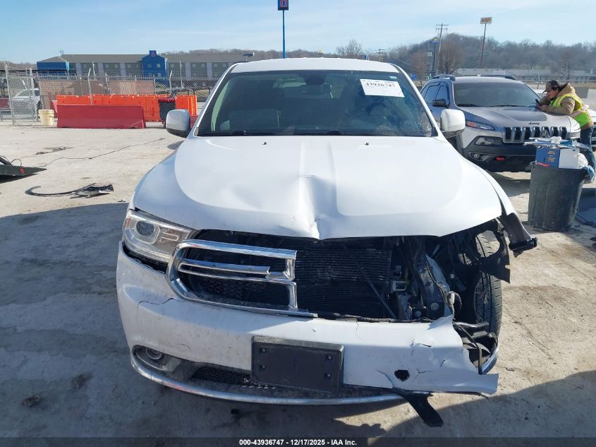 2019 Dodge Durango Sxt Rwd VIN: 1C4RDHAG8KC691091 Lot: 43936747