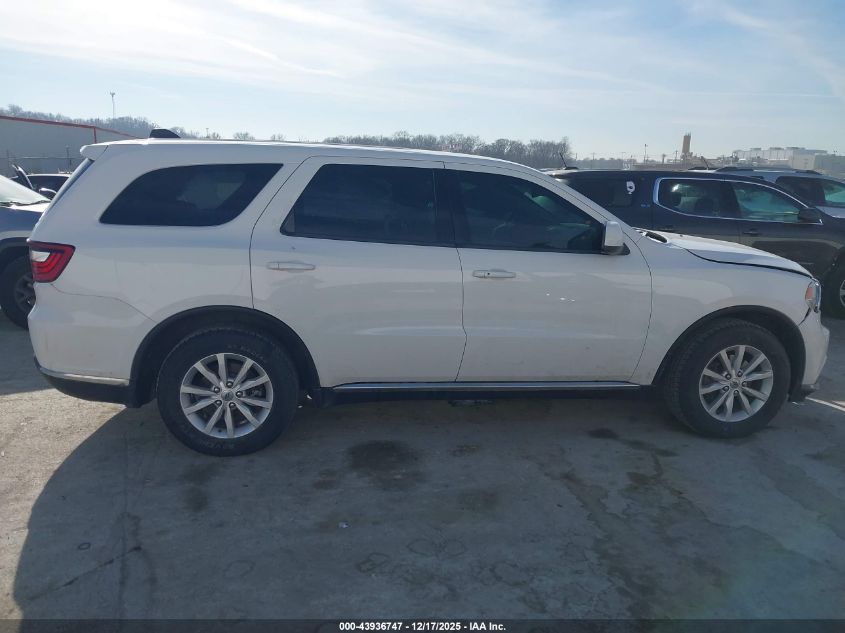 2019 Dodge Durango Sxt Rwd VIN: 1C4RDHAG8KC691091 Lot: 43936747