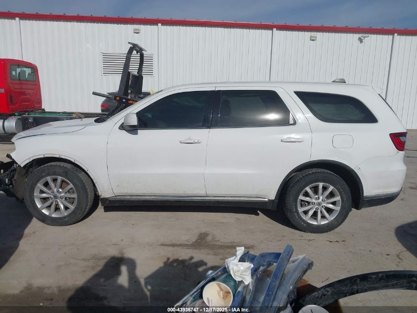 2019 Dodge Durango Sxt Rwd VIN: 1C4RDHAG8KC691091 Lot: 43936747