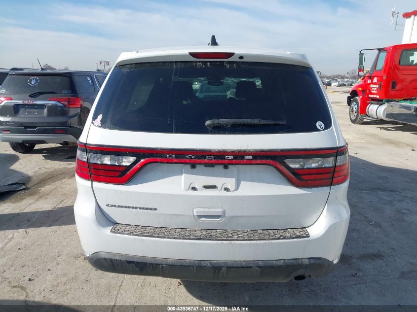 2019 Dodge Durango Sxt Rwd VIN: 1C4RDHAG8KC691091 Lot: 43936747