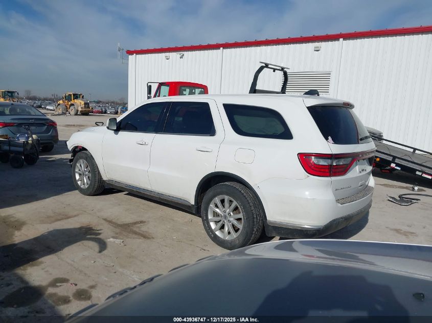 2019 Dodge Durango Sxt Rwd VIN: 1C4RDHAG8KC691091 Lot: 43936747