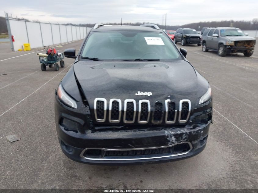 2018 Jeep Cherokee Limited 4X4 VIN: 1C4PJMDB6JD509616 Lot: 43936766