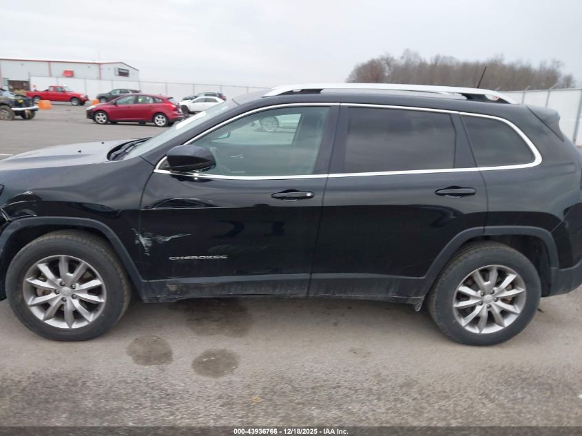 2018 Jeep Cherokee Limited 4X4 VIN: 1C4PJMDB6JD509616 Lot: 43936766