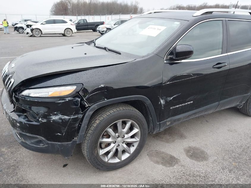 2018 Jeep Cherokee Limited 4X4 VIN: 1C4PJMDB6JD509616 Lot: 43936766