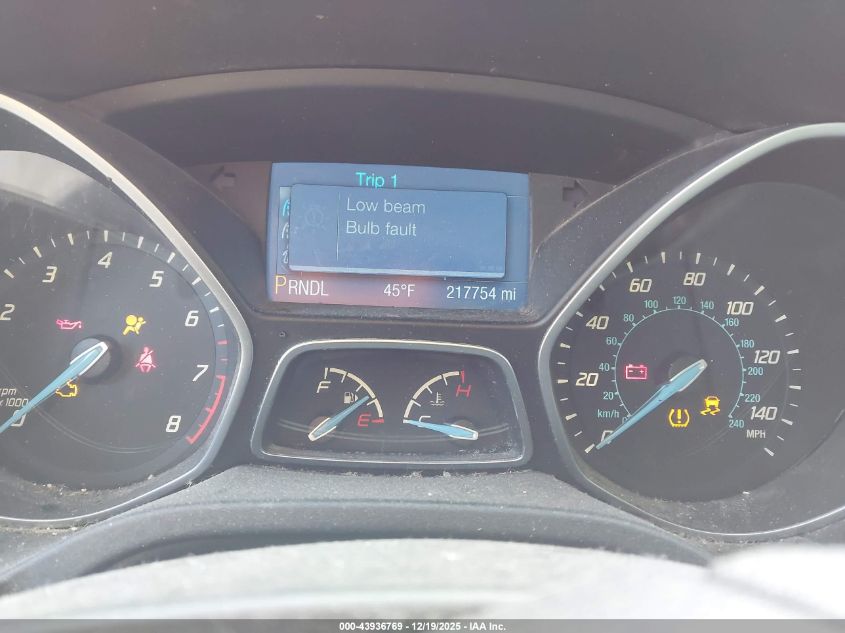 2013 Ford Focus Se VIN: 1FADP3K25DL339098 Lot: 43936769