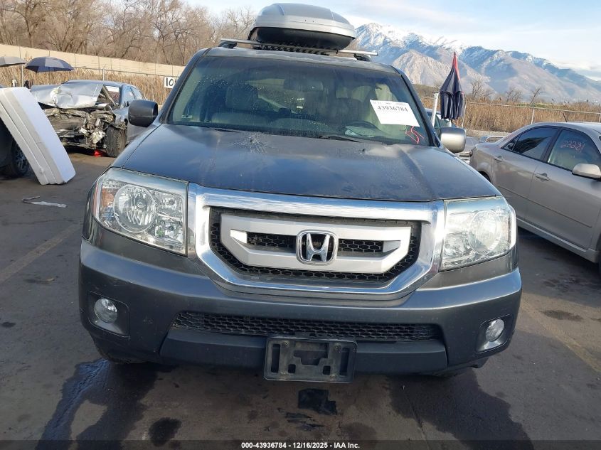 2010 Honda Pilot Touring VIN: 5FNYF3H88AB017242 Lot: 43936784