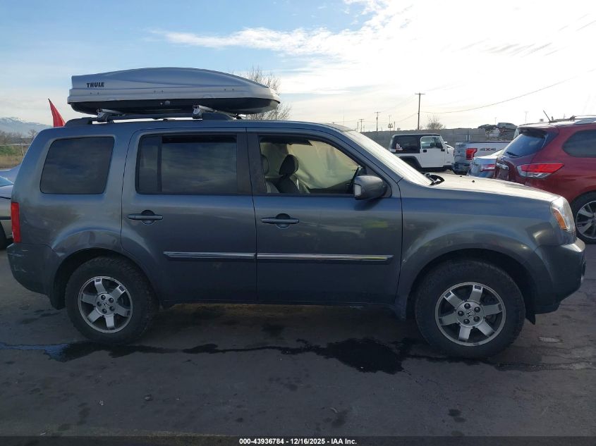 2010 Honda Pilot Touring VIN: 5FNYF3H88AB017242 Lot: 43936784