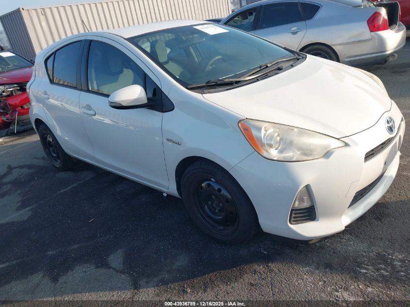 TOYOTA PRIUS C ONE