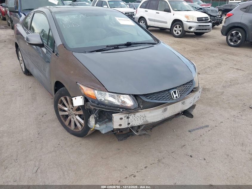 2012 Honda Civic Ex-L VIN: 2HGFG3B18CH518257 Lot: 43936790