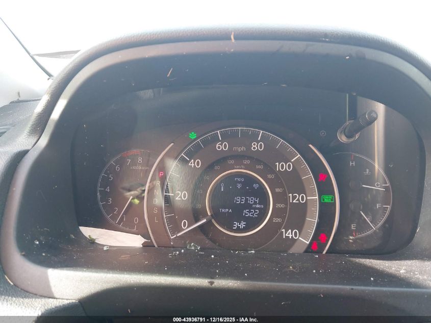 2015 Honda Cr-V Ex VIN: 5J6RM4H59FL051727 Lot: 43936791